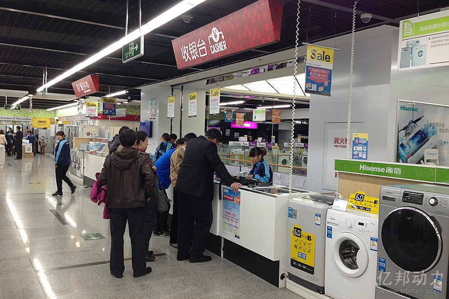双十一期间苏宁广外店实拍