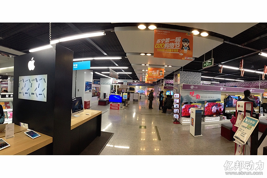 双十一期间苏宁广外店实拍