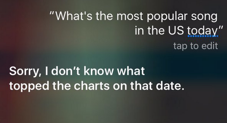 如果不是apple music的用户 别想调戏siri