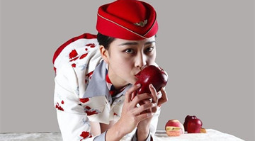 数百名性感 空姐 开网店 卖亲吻过的 苹果  - B2C