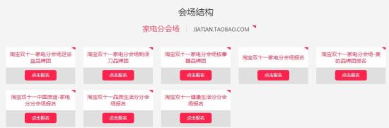 家电分会场结构 家电分会场结构