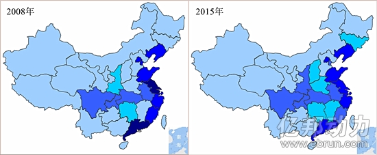 中国电脑产品消费地图 中国电脑产品消费地图