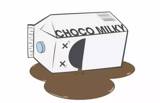 假如我在无人超市里打翻了一瓶牛奶