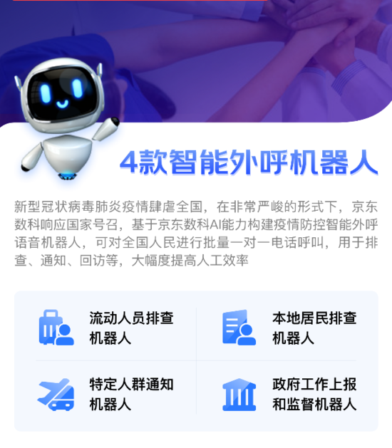 京东数科驰援多款智能产品 用于疫情信息采集等