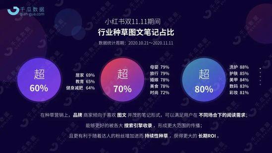 小红书双十一行业投放报告