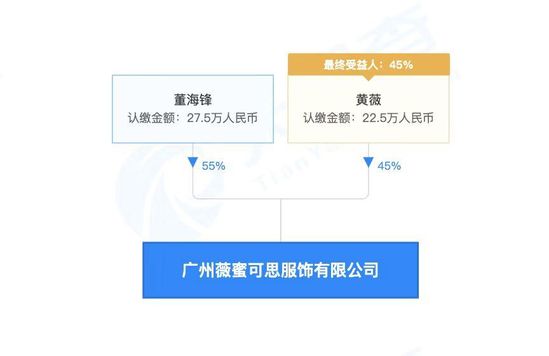 直播卖货水逆？薇娅名下服饰公司被列入经营异常名单