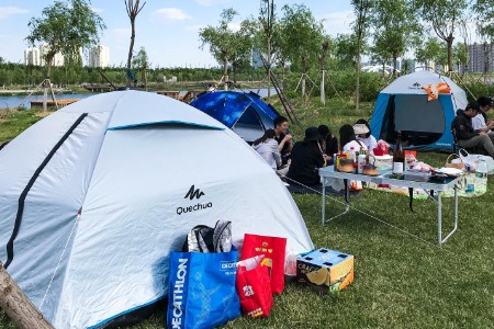 露营很“香” 但做饭好累！