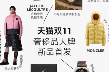 超200家奢侈品牌参加天猫双11 首发10万款新品