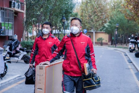 双11京东电器“即送即装”服务获消费者认可