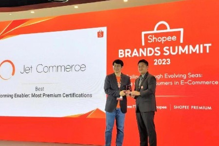 Jet Commerce再度获评“Shopee年度最佳合作伙伴”