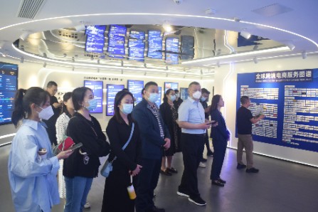 大同商务局考察团来访杭州全球跨境电商知识服务中心