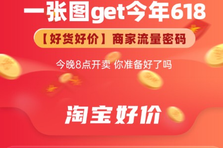 天猫618今晚8点开卖“好货好价”商家获4大流量入口推荐