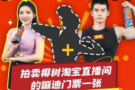 椰树淘宝拍卖直播间“蹦迪权”拍出近10万
