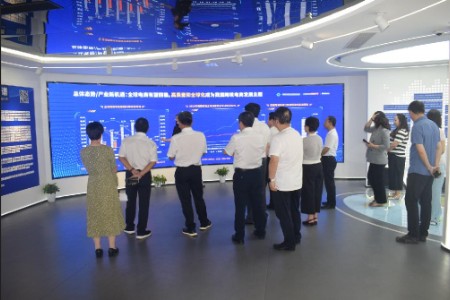重庆市人大常委会副主任一行来访知识服务中心