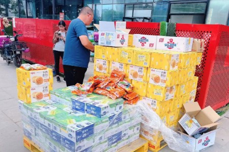 达达快送支援涿州、房山、门头沟灾后重建