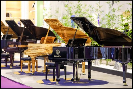 上海国际乐器展落幕：乐器市场稳定增长 线上化经营火热