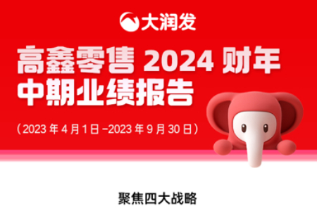 持续推进差异化商品力建设  高鑫零售发布2024财年半年报