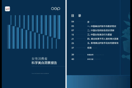 OGP与人民日报健康客户端发布《女性消费者科学美白洞察报告》