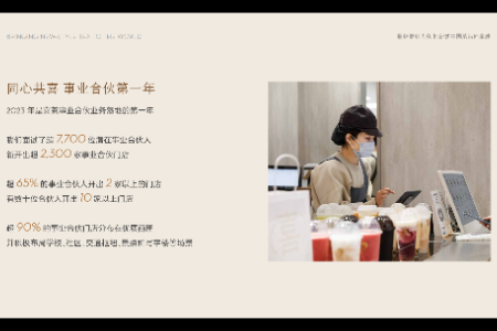 喜茶发布年度报告：事业合伙业务落地一年 新开门店超2,300家