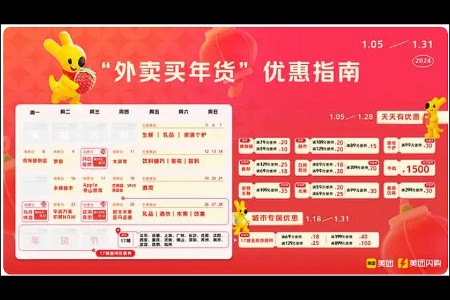 美团闪购2024年年货节启动：春节不打烊助力消费促进