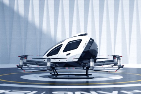 全球首台无人驾驶“空中的士”首次上架售卖 亿航智能进驻淘宝工业品