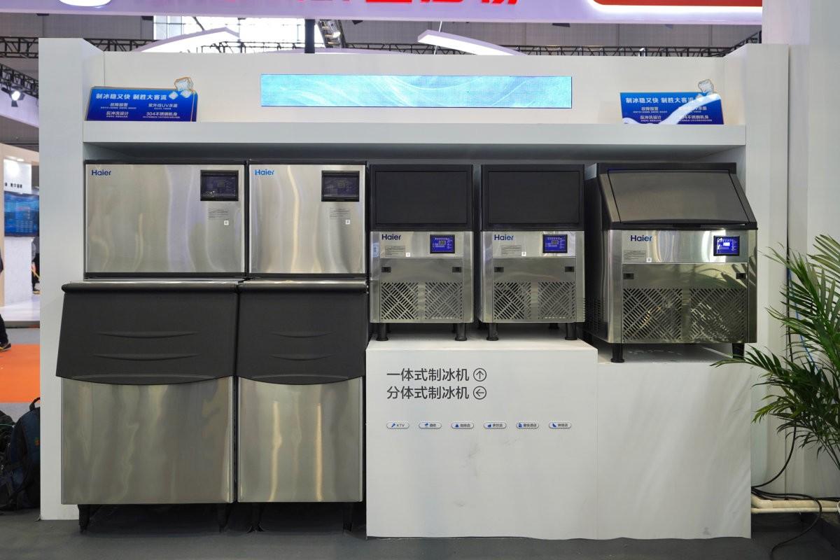 制冰慢杂质多海尔发布制冰机高效制出钻石冰