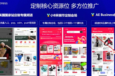 速卖通上线定制功能 将在小B采销节设置专属会场