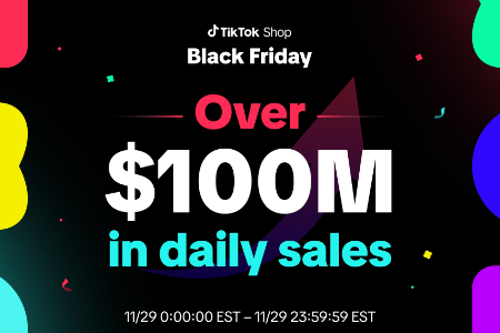 TikTok Shop美国黑五当日销售上亿美金 表现亮眼超预期