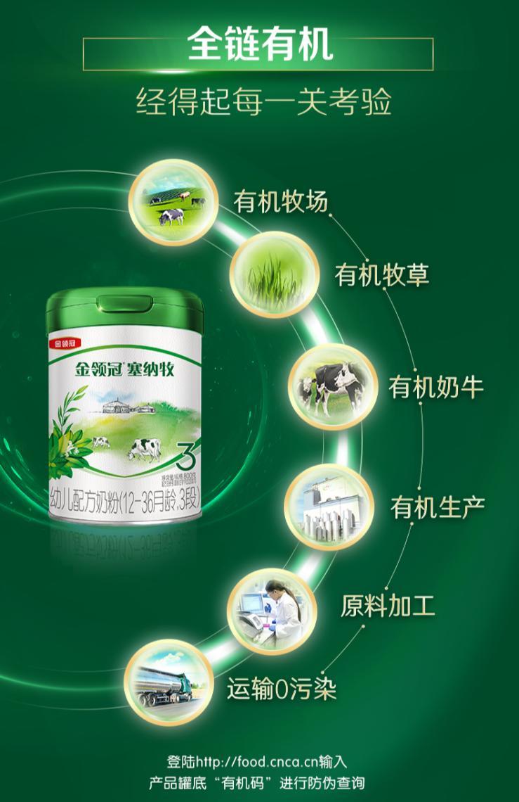 有机奶粉怎么选？揭秘金领冠塞纳牧的“有机纯净”成长密码