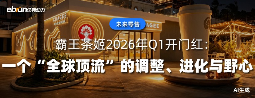 霸王茶姬2026年Q1开门红：一个“全球顶流”的调整、进化与野心